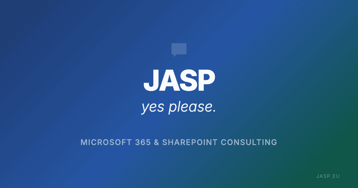 SharePoint | JASP