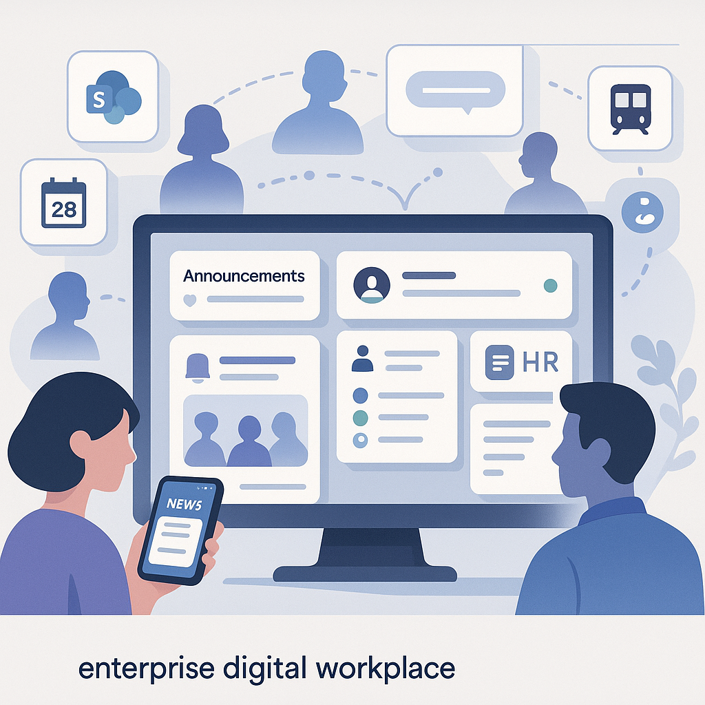 Viva Connections as a Teams App with intranet content
