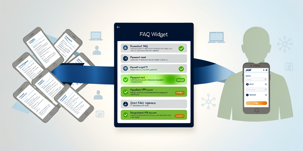 Widget der Woche: FAQ-Widget für den IT-Support